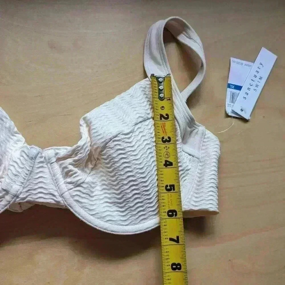 NWT SANCTUARY Bikini size XL top and bottom color  beige very Nice ! - Picture 11 of 11